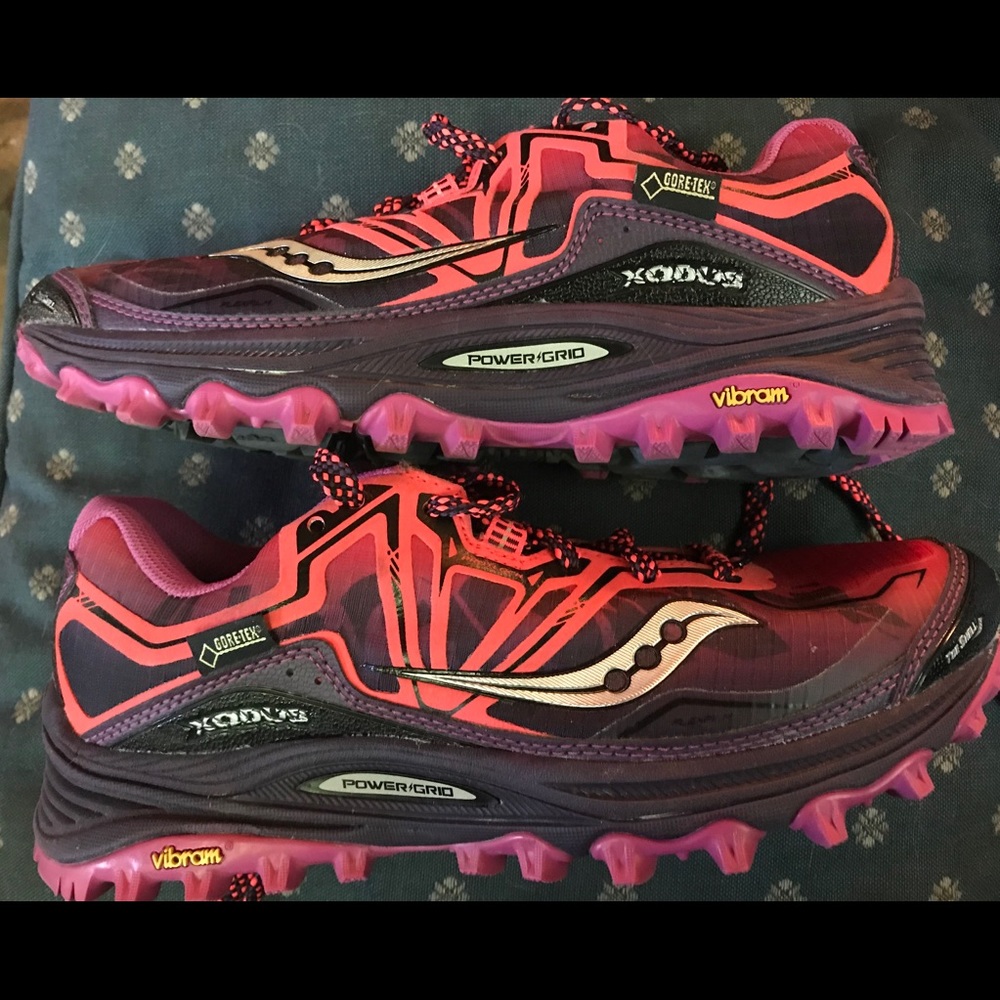 Saucony Xodus GTX Gore-Tex Vibram PowerGrid sz 7.5